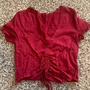 Red crop top. New never worn.